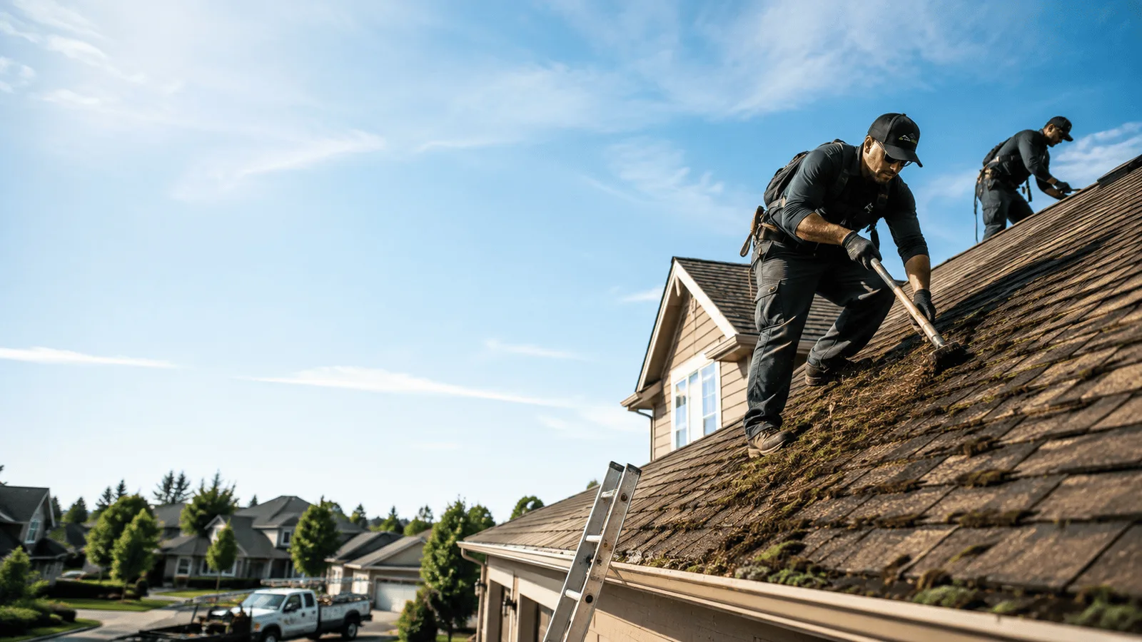 Roof Moss Removal in Acton, MA near me